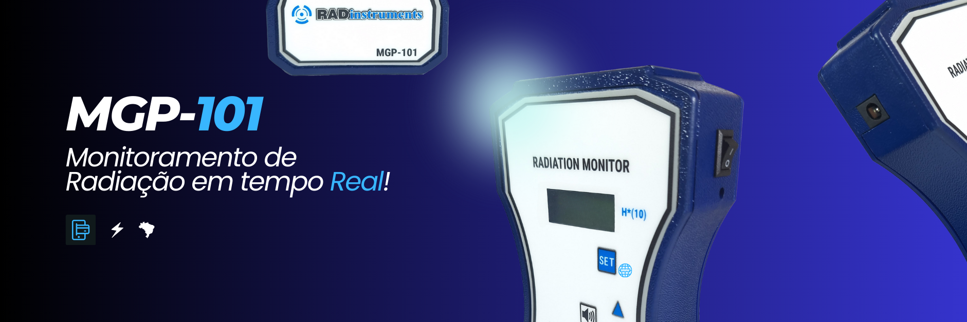 RADinstruments - tecnologia nacional em dosimetria e monitoramento de radiacao