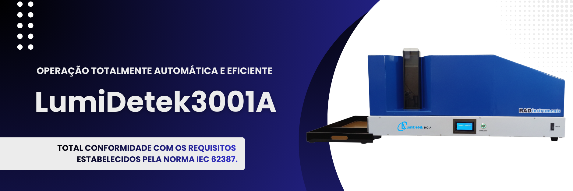 Solucoes RADinstruments para dosimetria e medicao